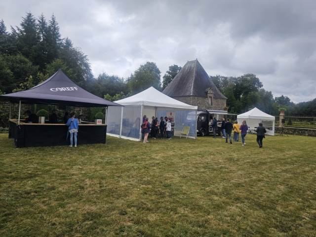 Repas des chefs au château du Crosco.