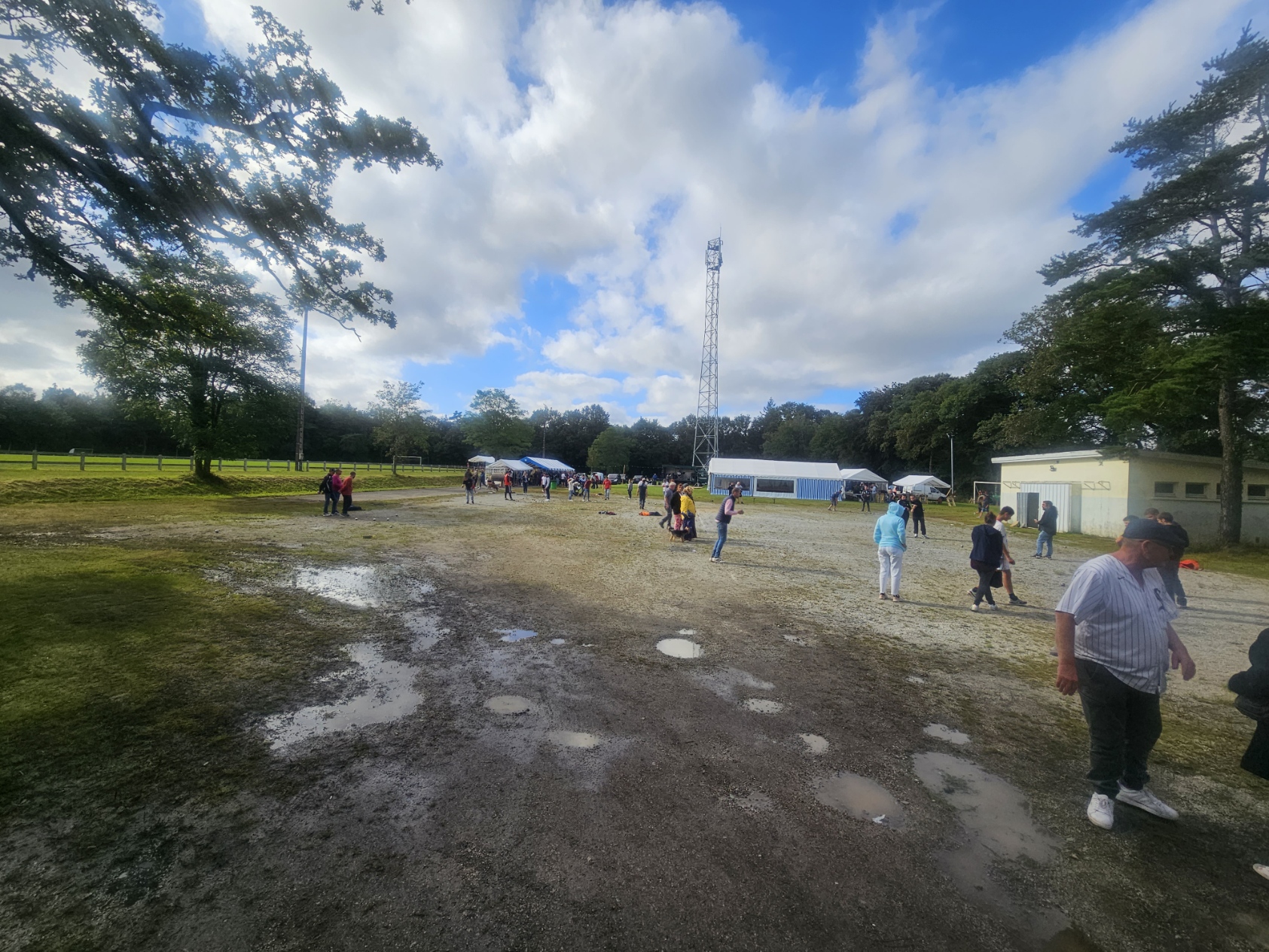 La fête de Lignol au stade municipal, très belle réussite.