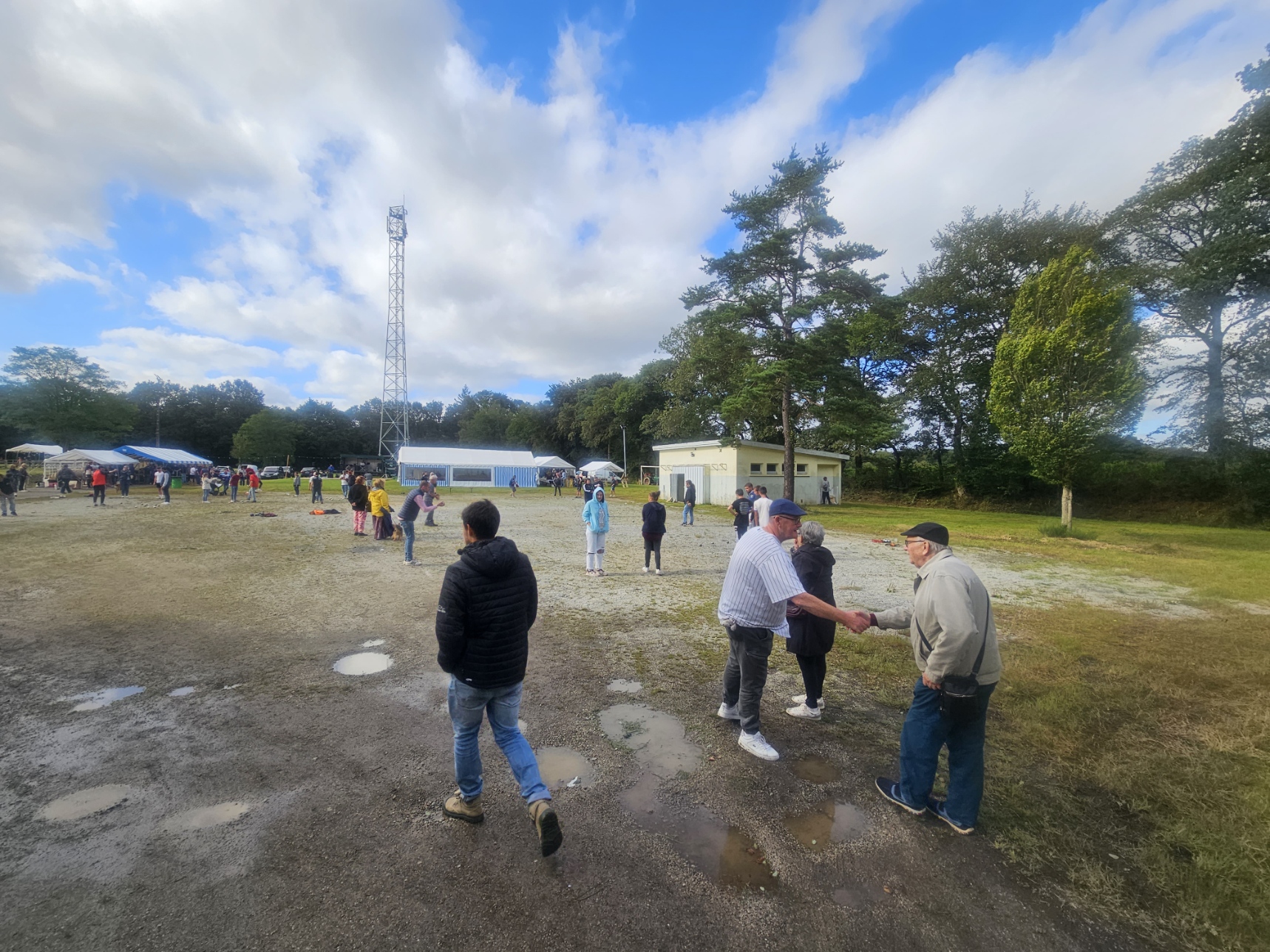 La fête de Lignol au stade municipal, très belle réussite.