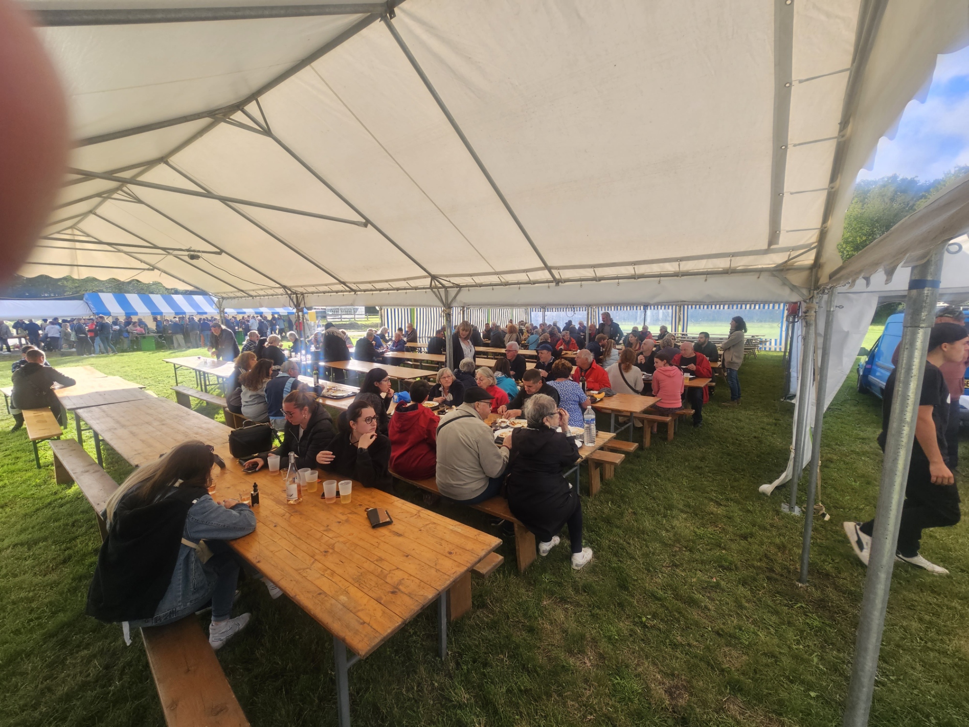 La fête de Lignol au stade municipal, très belle réussite.