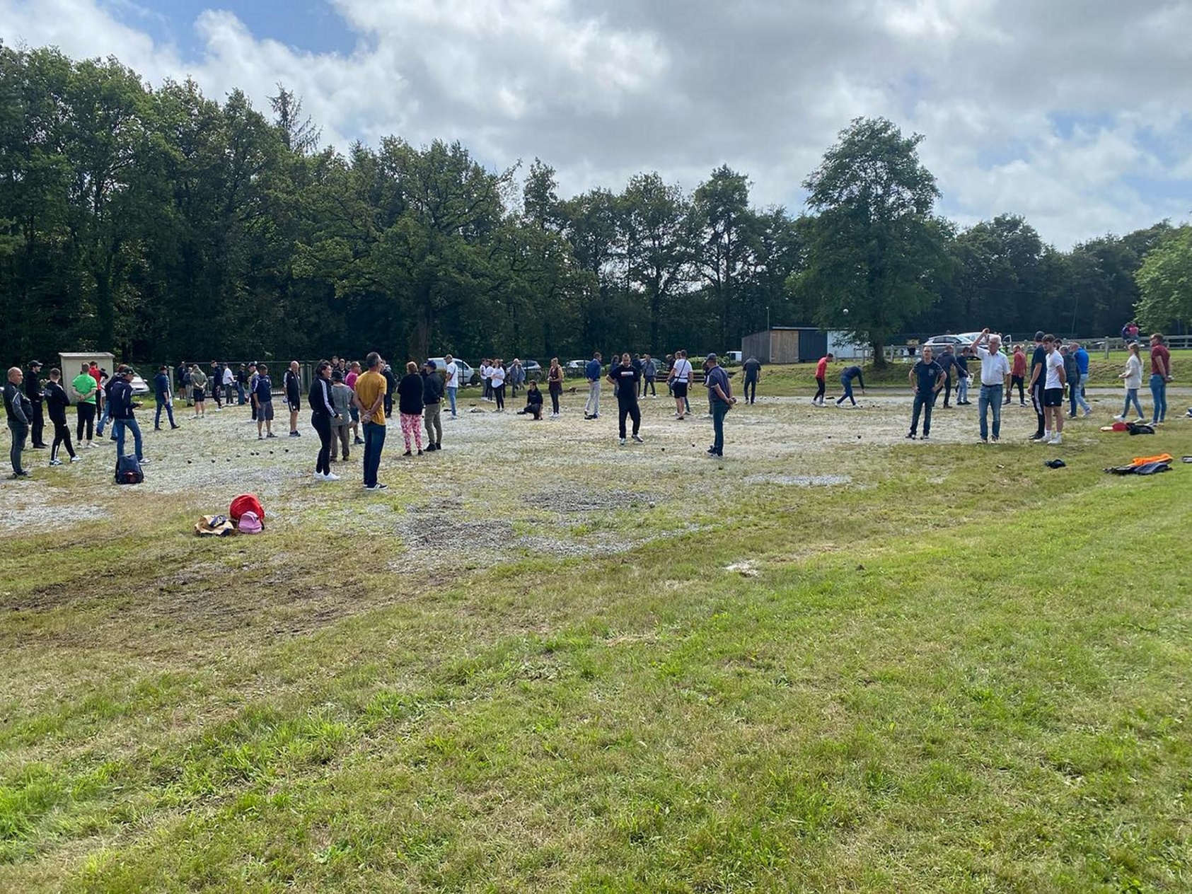 La fête de Lignol au stade municipal, très belle réussite.