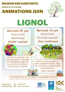 Animation juin Lignol