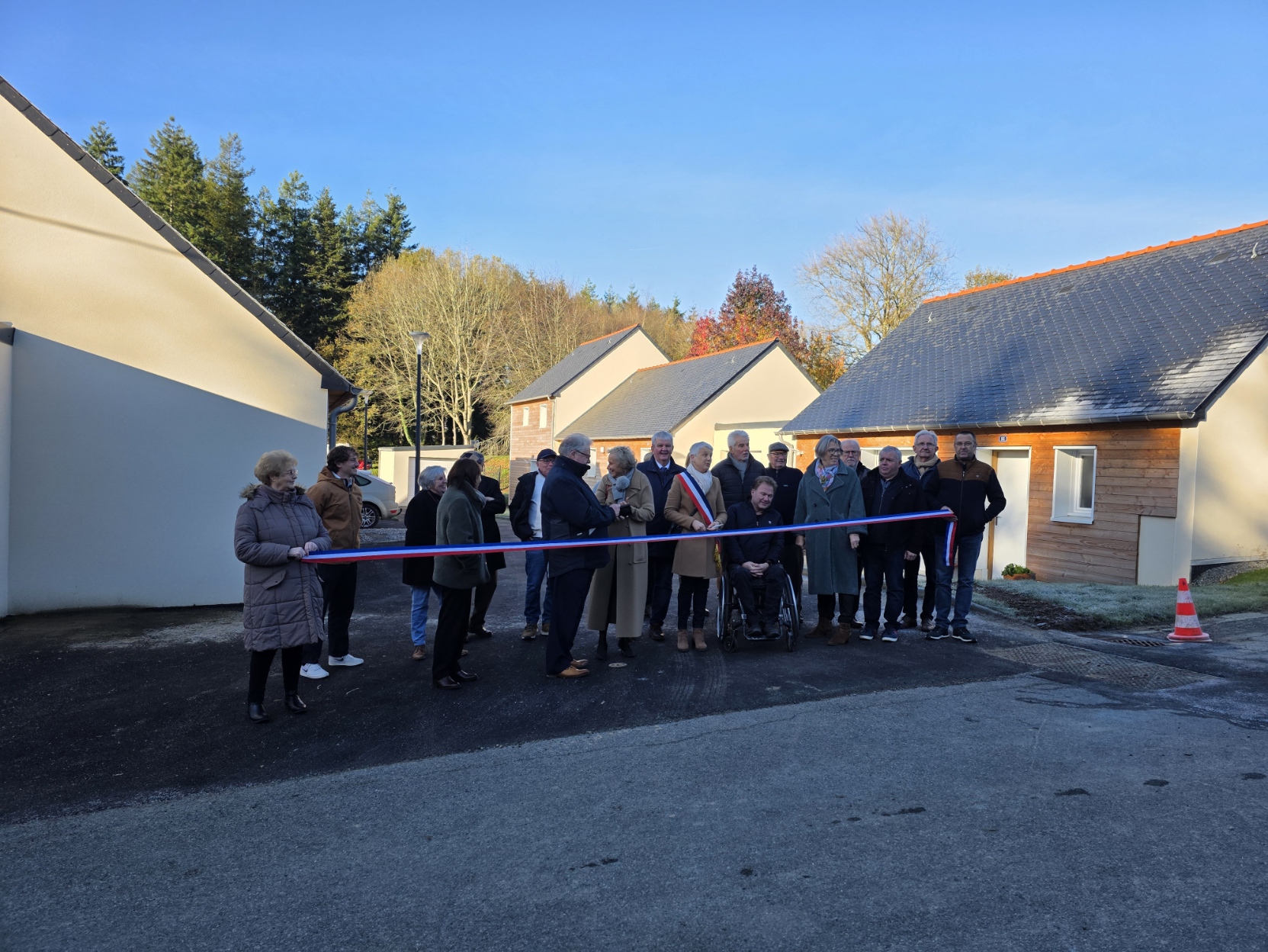 Inauguration logements adaptables