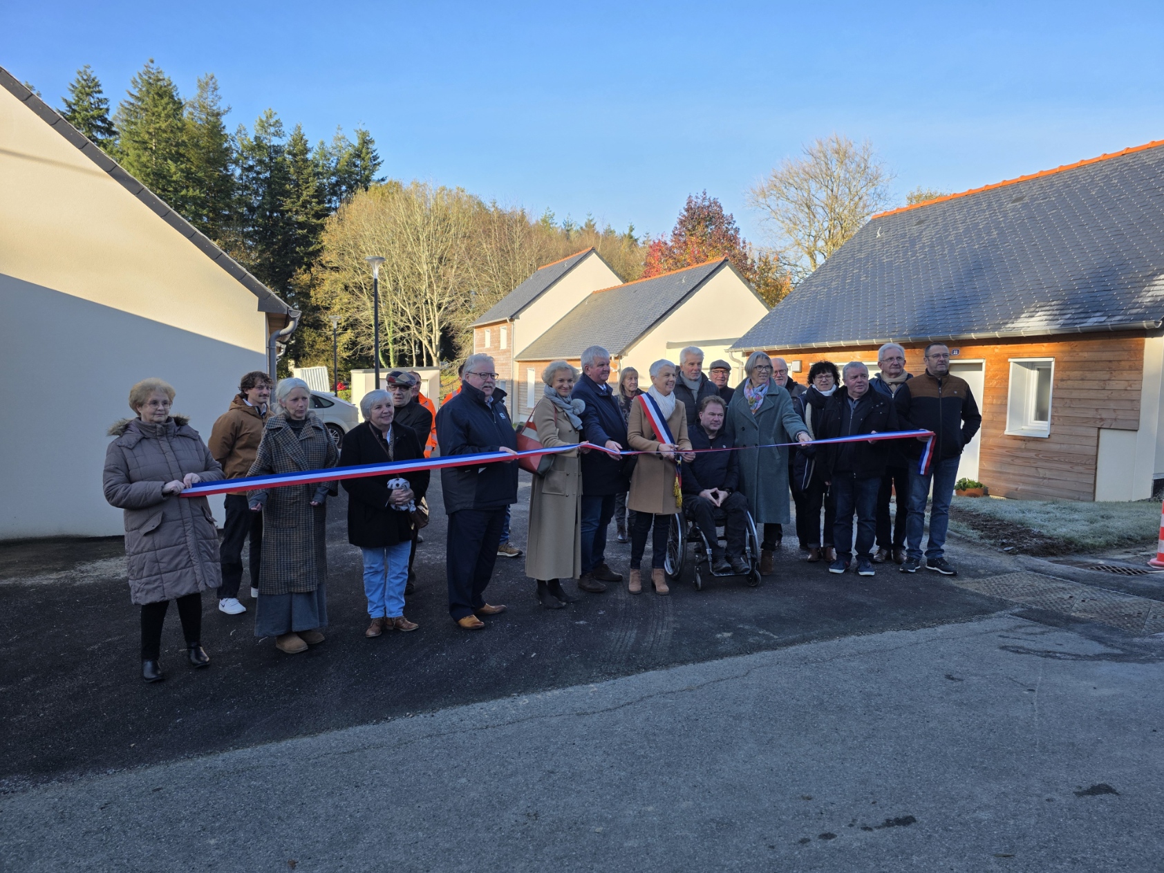 Inauguration logements adaptables