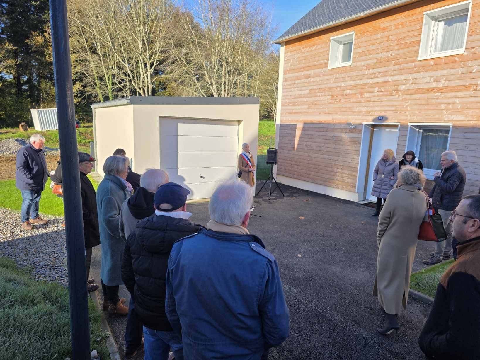 Inauguration logements adaptables