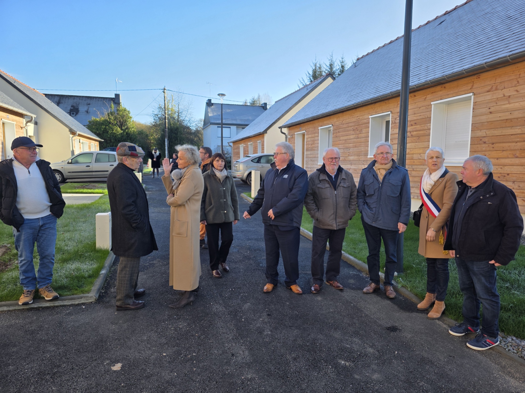 Inauguration logements adaptables