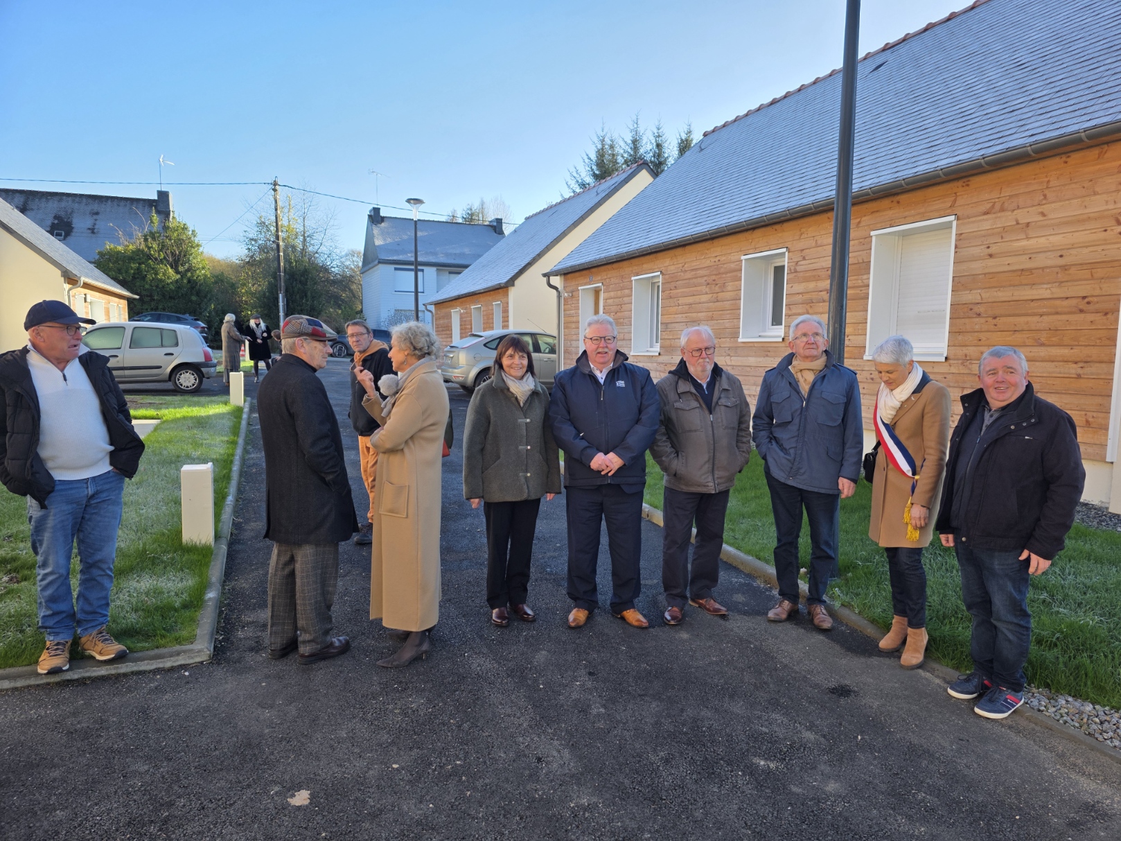 Inauguration logements adaptables