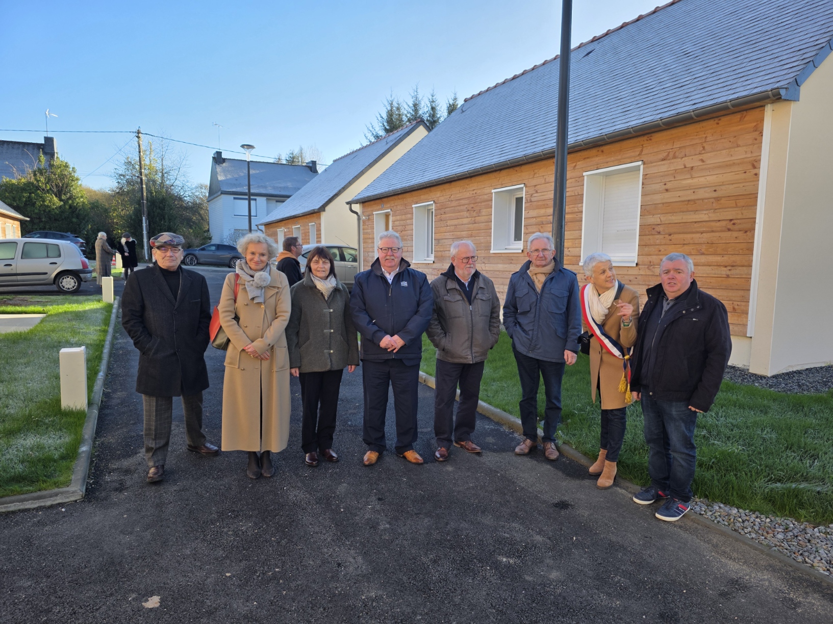 Inauguration logements adaptables