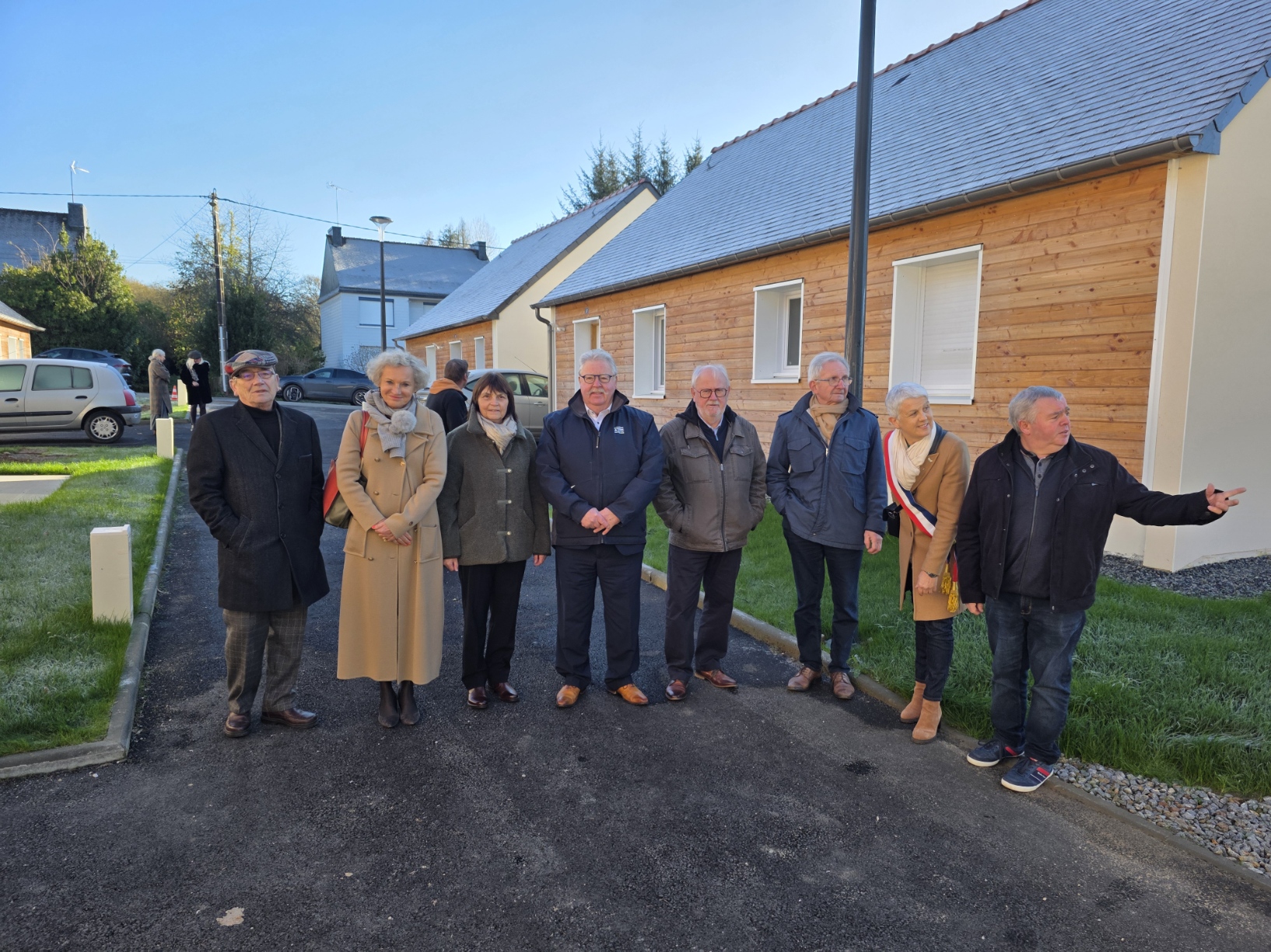 Inauguration logements adaptables