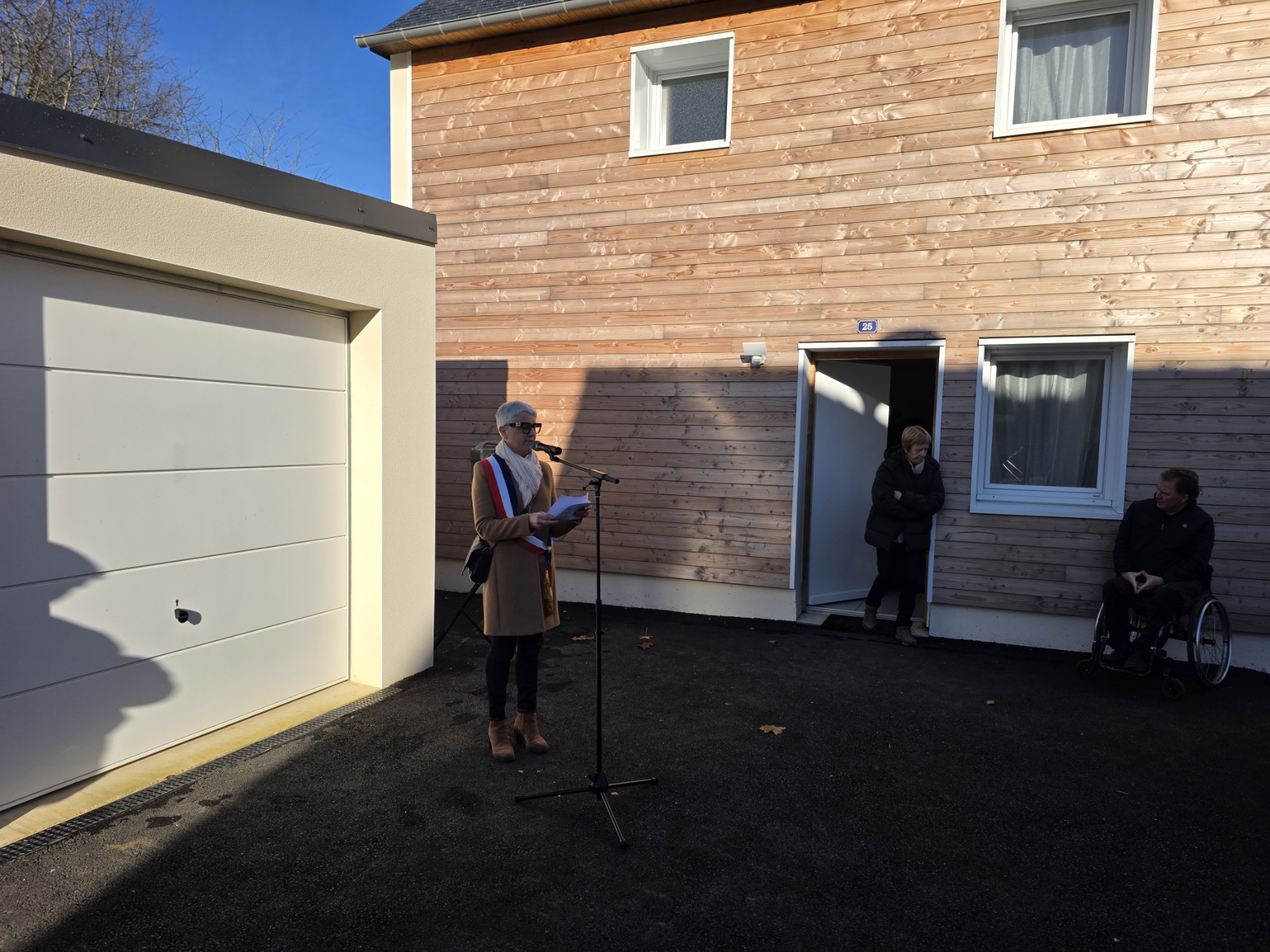 Inauguration logements adaptables