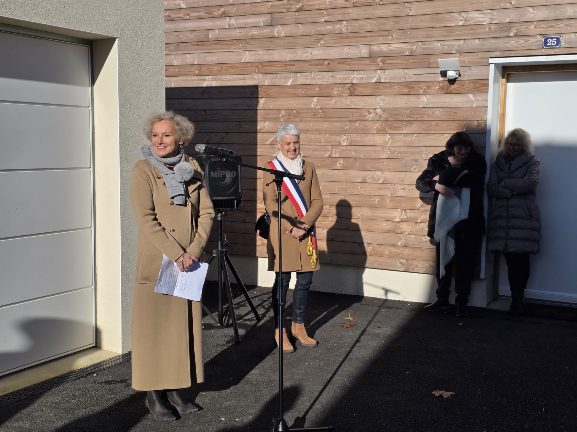 Inauguration logements adaptables