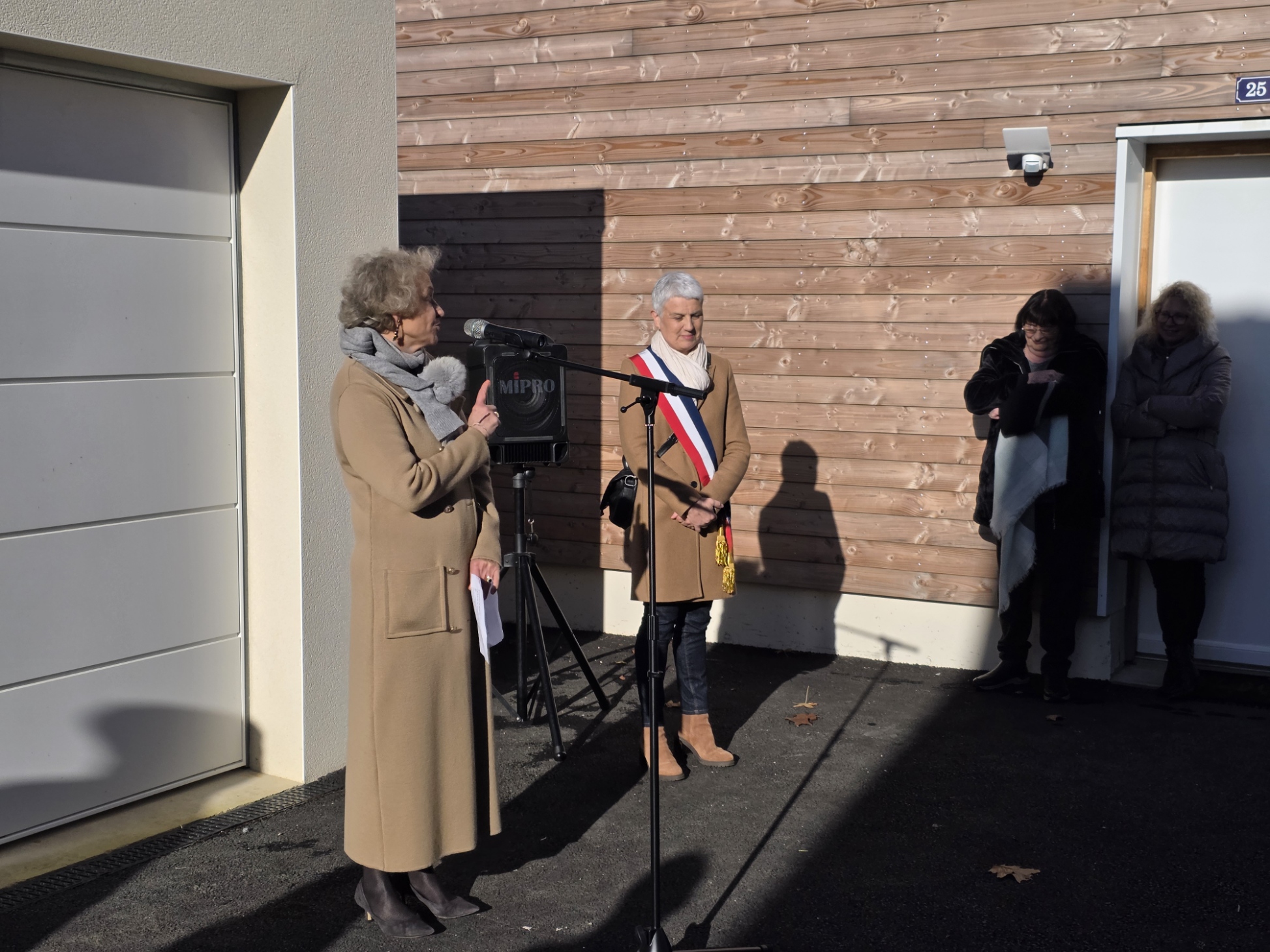 Inauguration logements adaptables