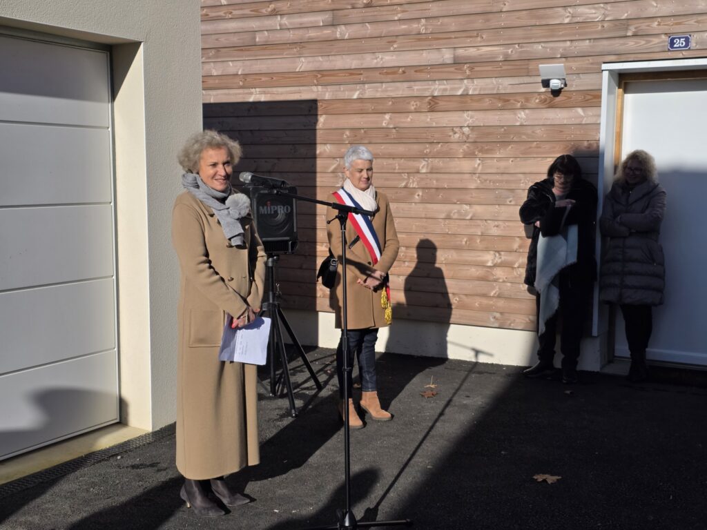 Inauguration logements adaptables