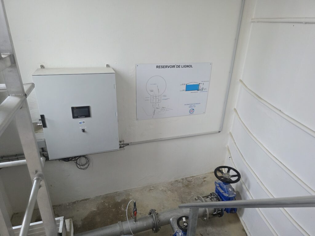 Les travaux du réservoir de Lignol sont terminés.