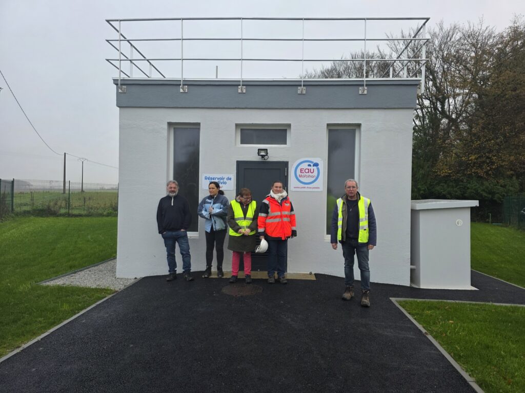 Les travaux du réservoir de Lignol sont terminés.