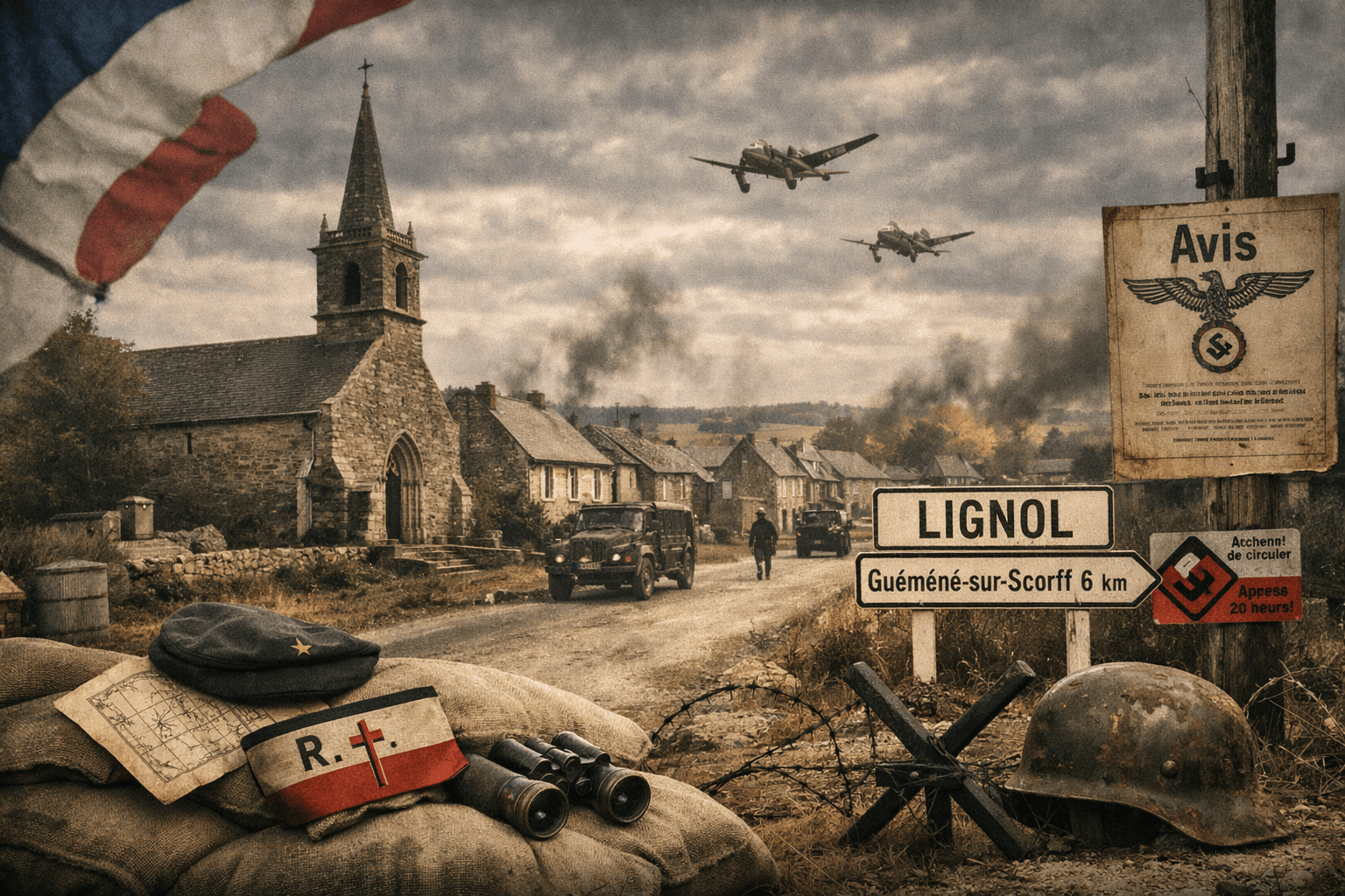 Lignol pendant la Seconde Guerre mondiale